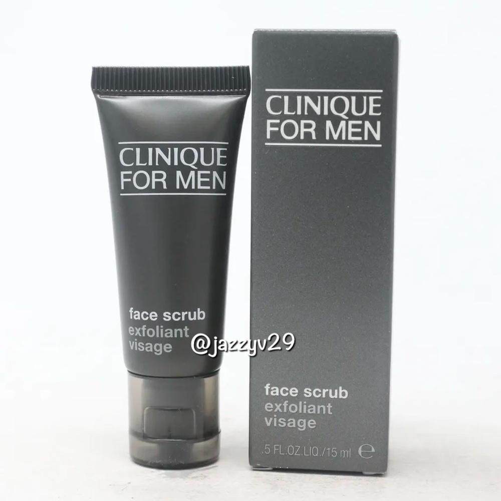 2 Travel Sized Clinique For Men Face Scrubs